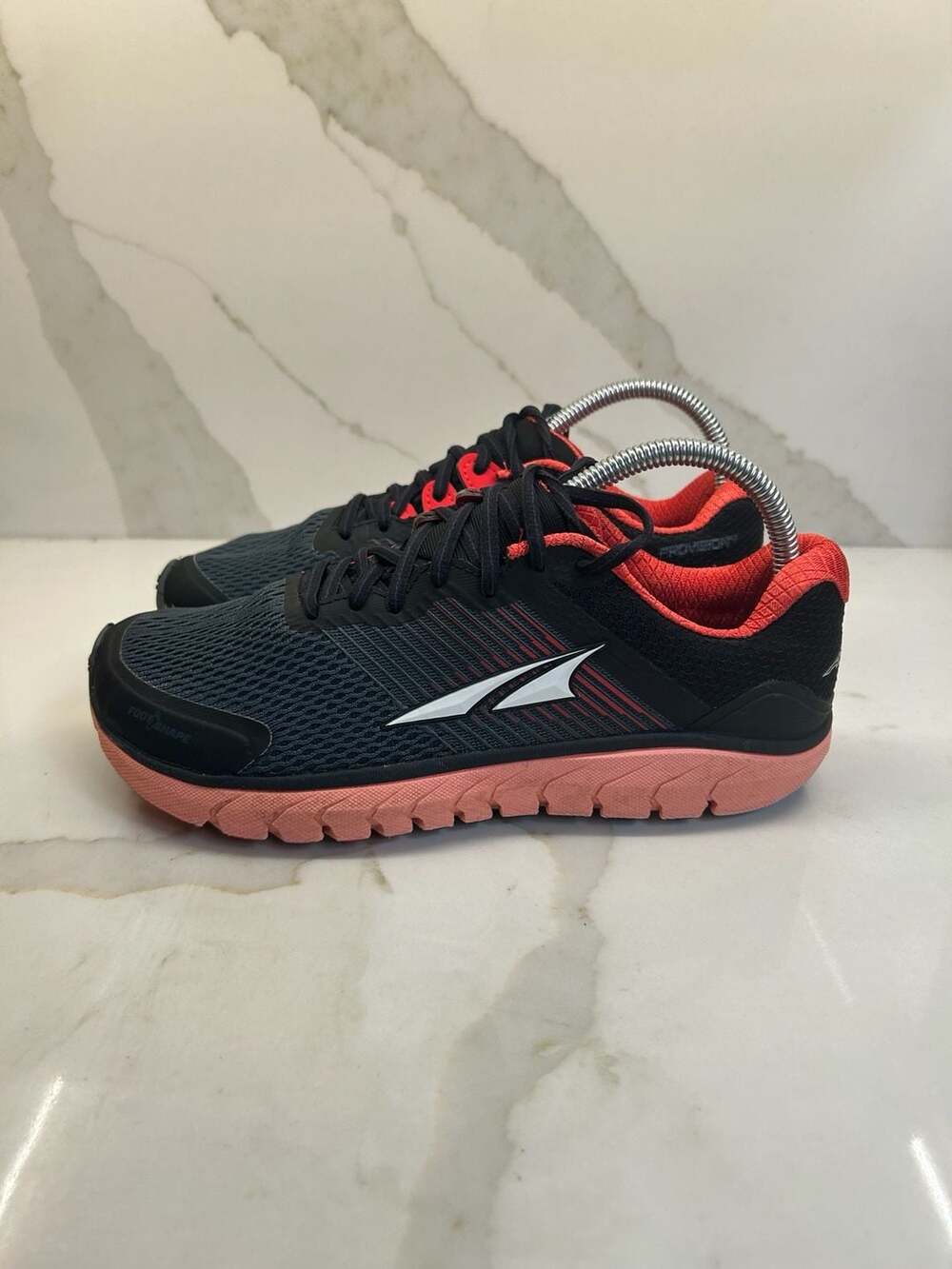 Altra Provision 4 Womens Coral Gray Black Running Shoes (Size 8)